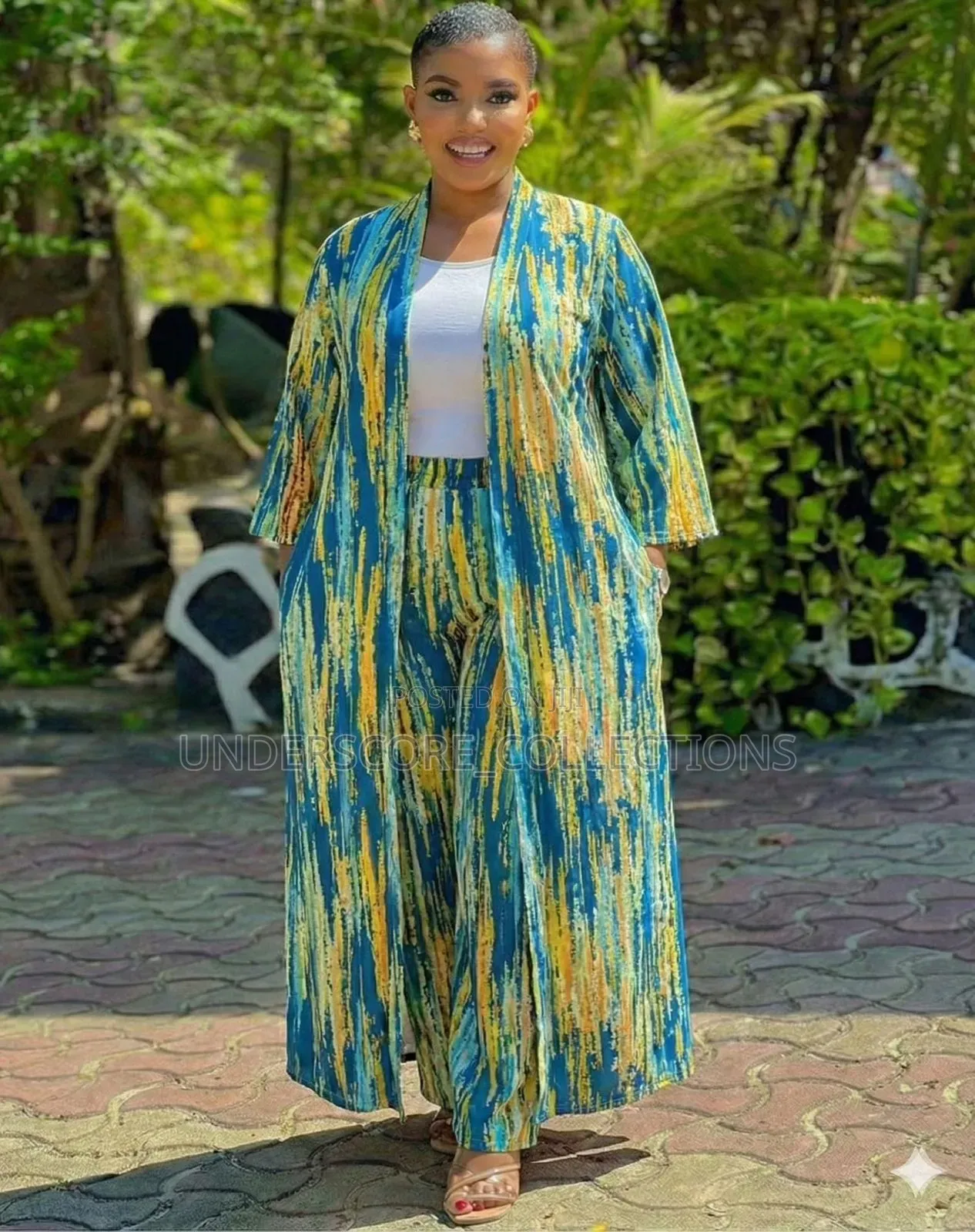 Holiday Mode Ladies Easy Wear Palazzo Pants Set