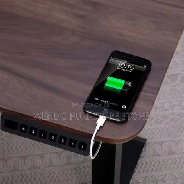 Office Desk; 1.6 Meters Electric Monitized Adjustable Home Office Desk