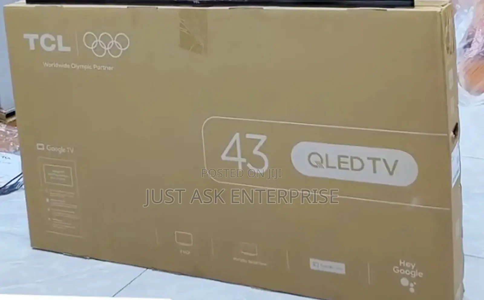 TCL 43" Inches Smart Google Tv - S5k New Model