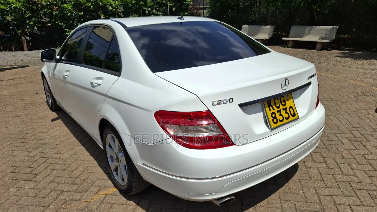 Mercedes-Benz C200 2008 White
