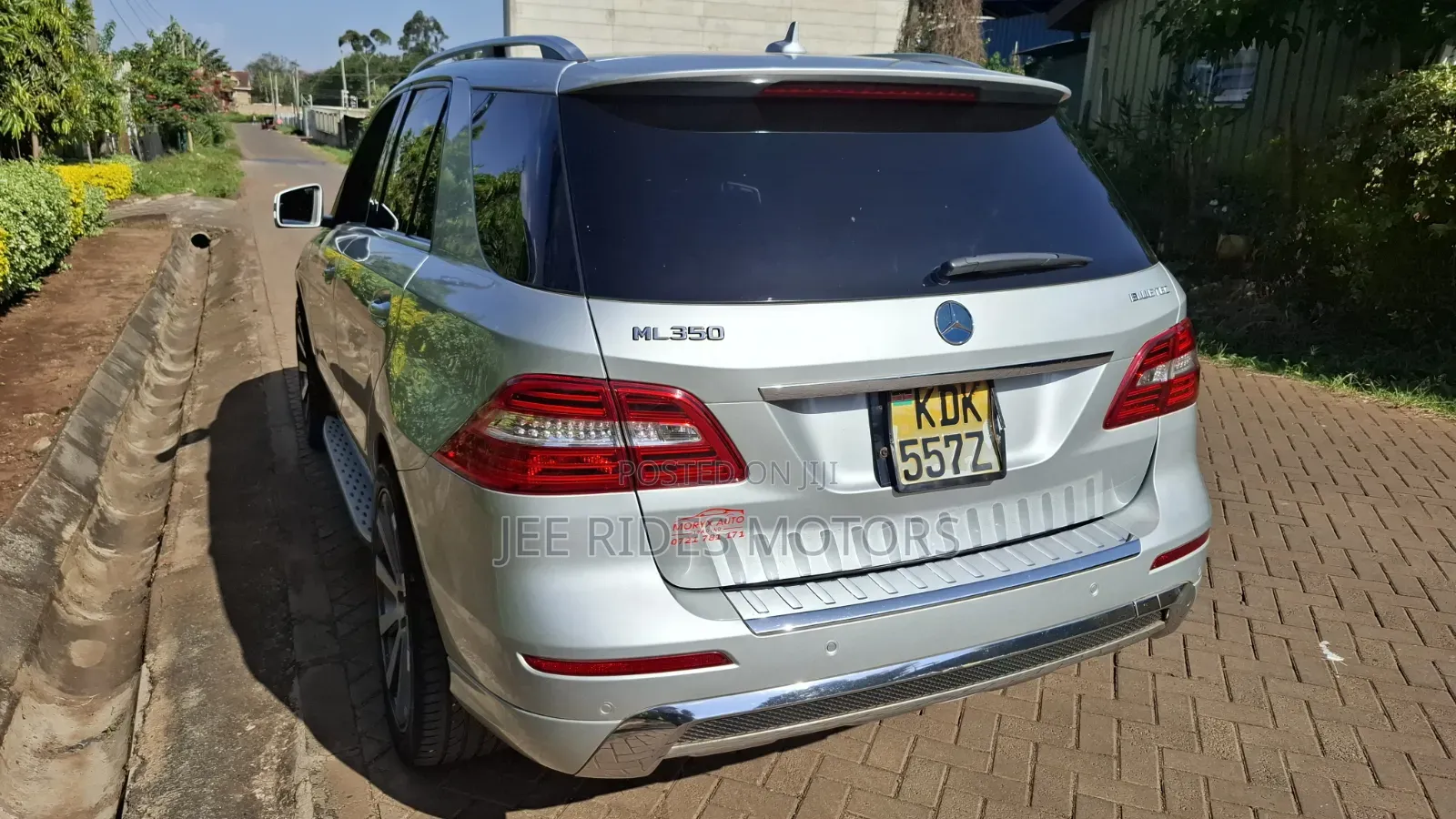 Mercedes-Benz M Class 2014 Silver