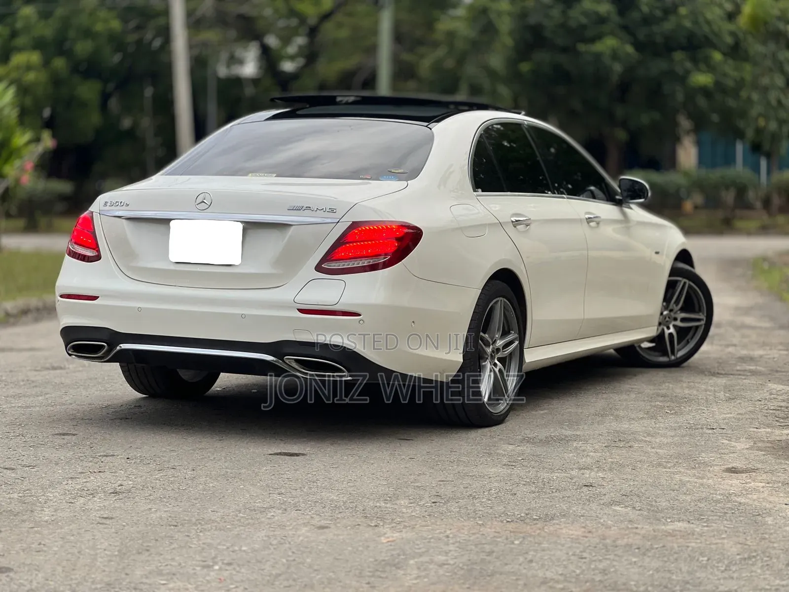 Mercedes-Benz E350e 2018 White