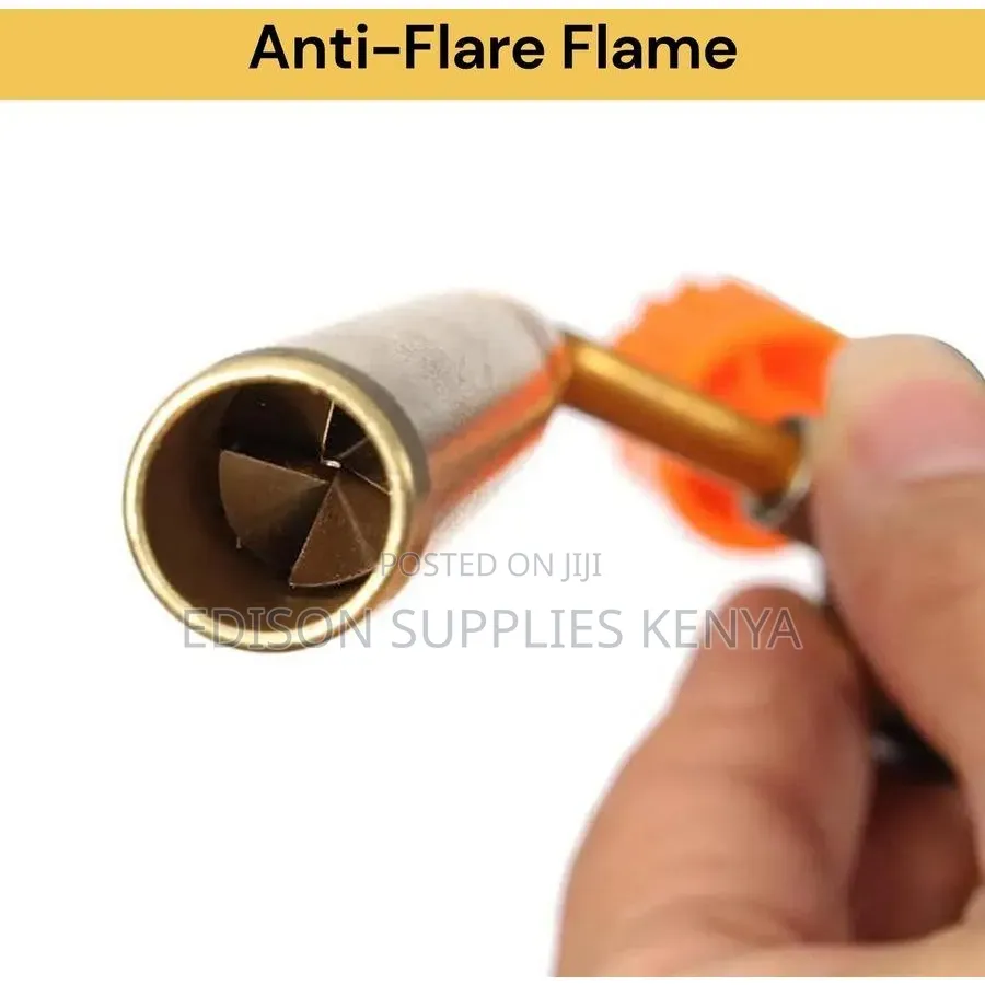 Butane Gas Torch Flame Gun Adjustable Brass Brazing Blow Torches