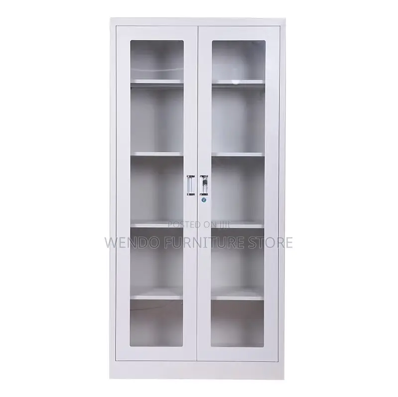 Office Cabinet; 2 Doors Executive Glass Front Office Cabinets