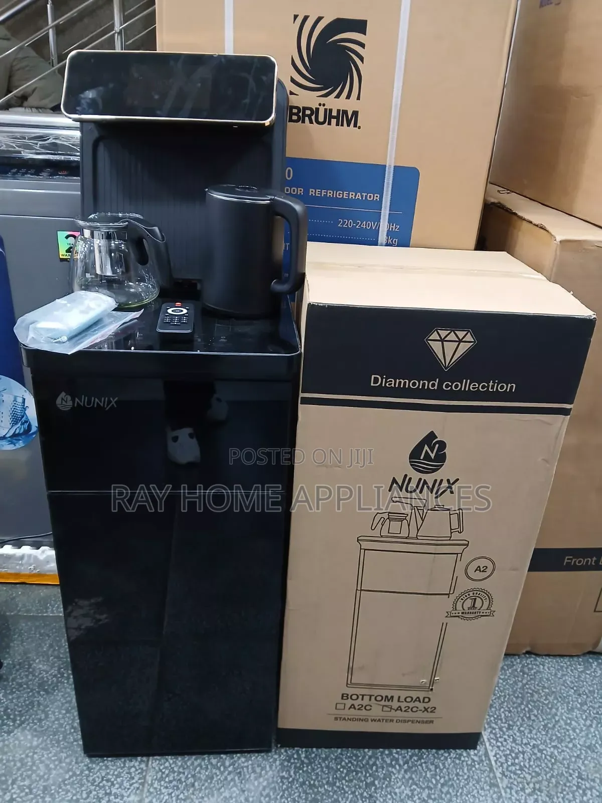 Nunix A2c-X2 Dispenser With Bluetooth and Fm