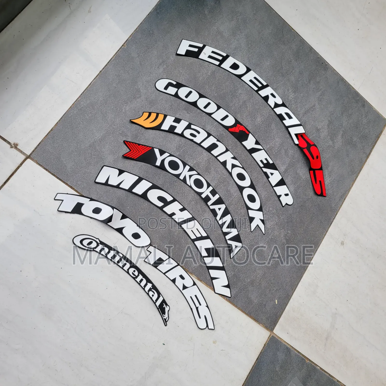 Universal Wheel Tyre Stickers