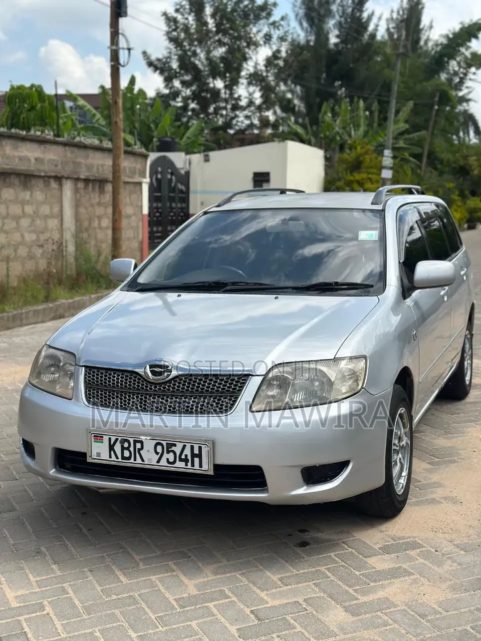 Toyota Corolla Fielder 2006 Silver
