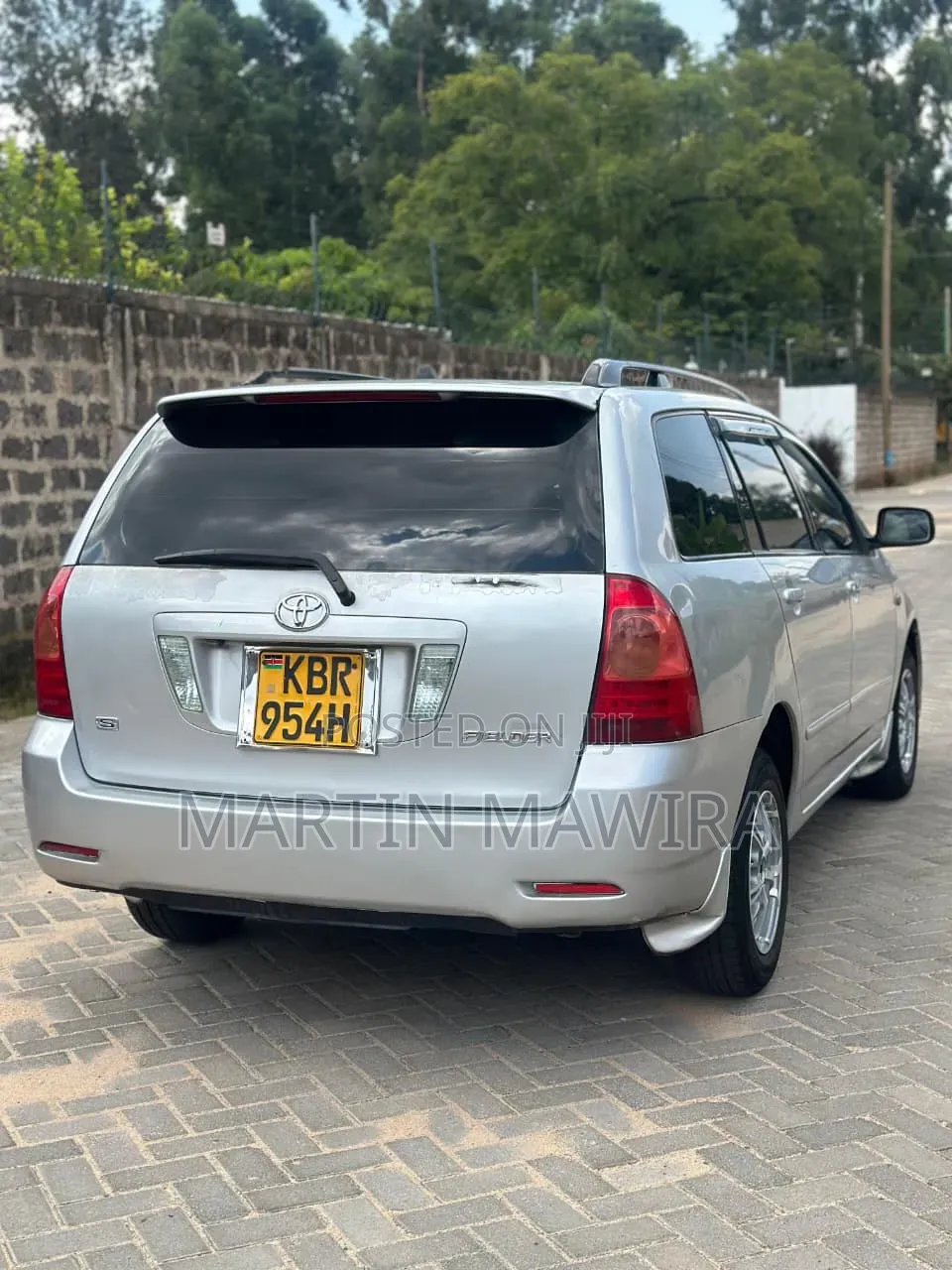 Toyota Corolla Fielder 2006 Silver