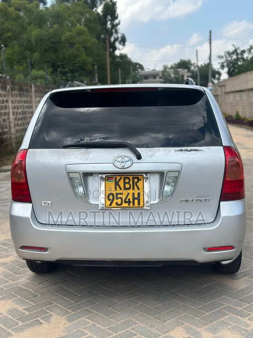 Toyota Corolla Fielder 2006 Silver