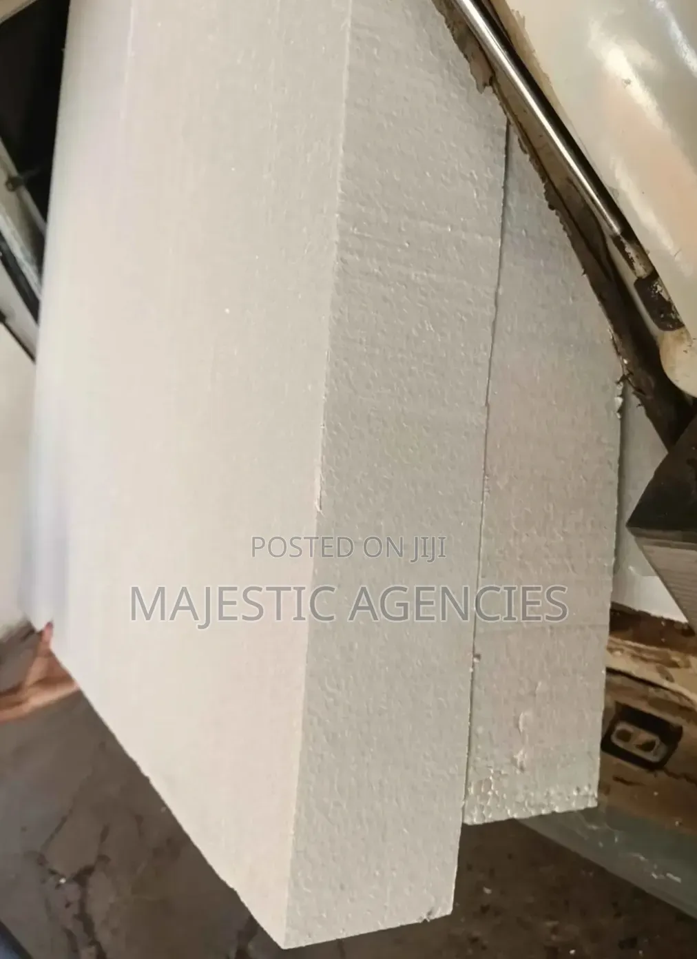 100mm Solid Styrofoam Sheets 4ftx4ft