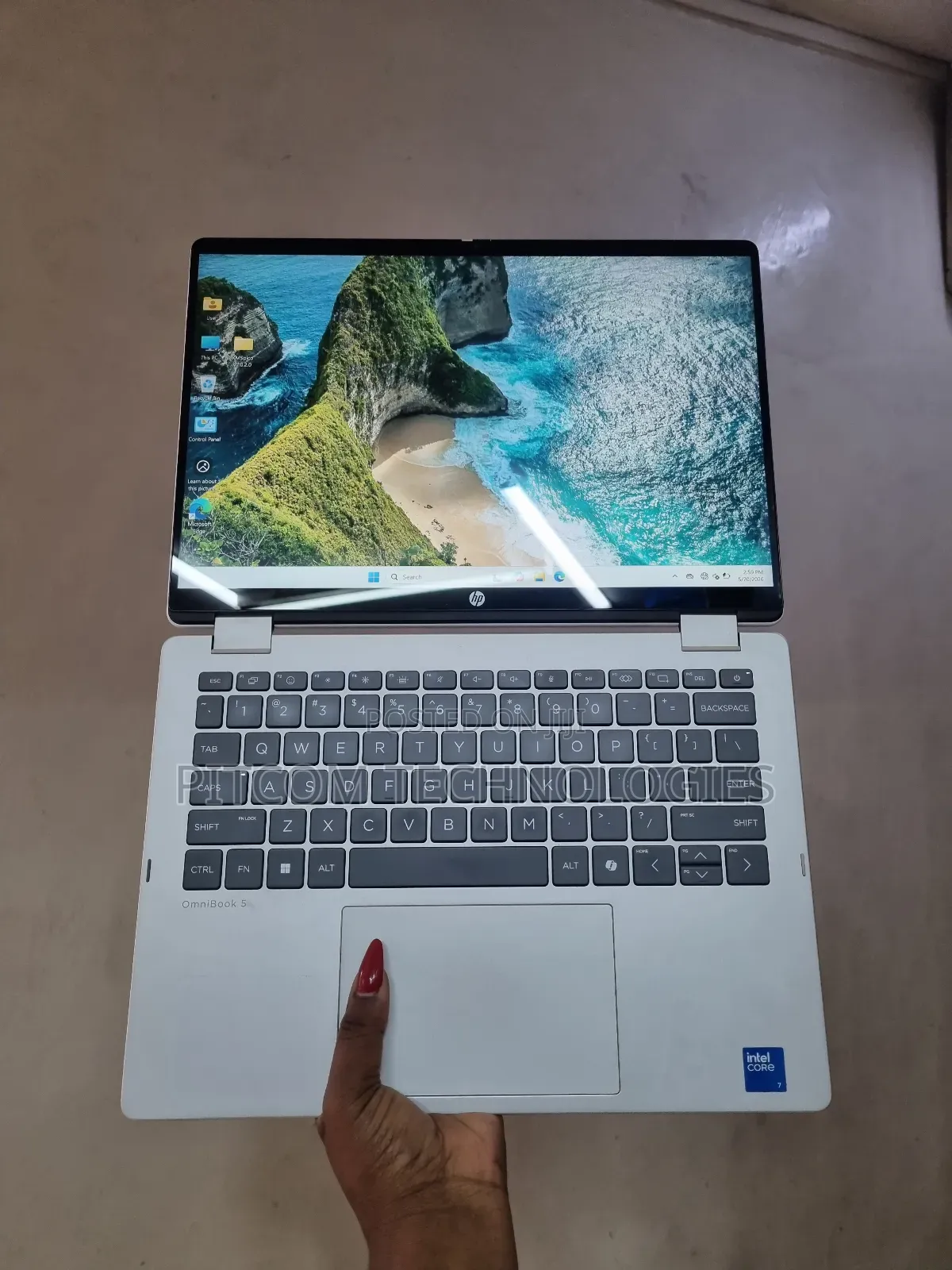 Laptop HP OmniBook 5 Flip 1GB Intel Core 7 SSD 512GB