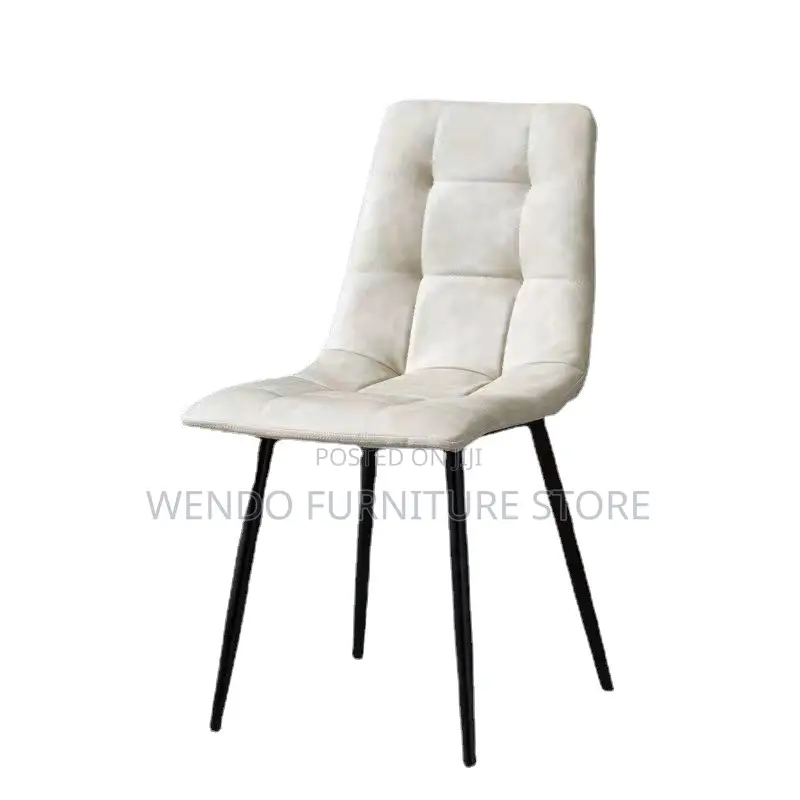Dining Chairs; Leather Elegant Style Dining Chairs