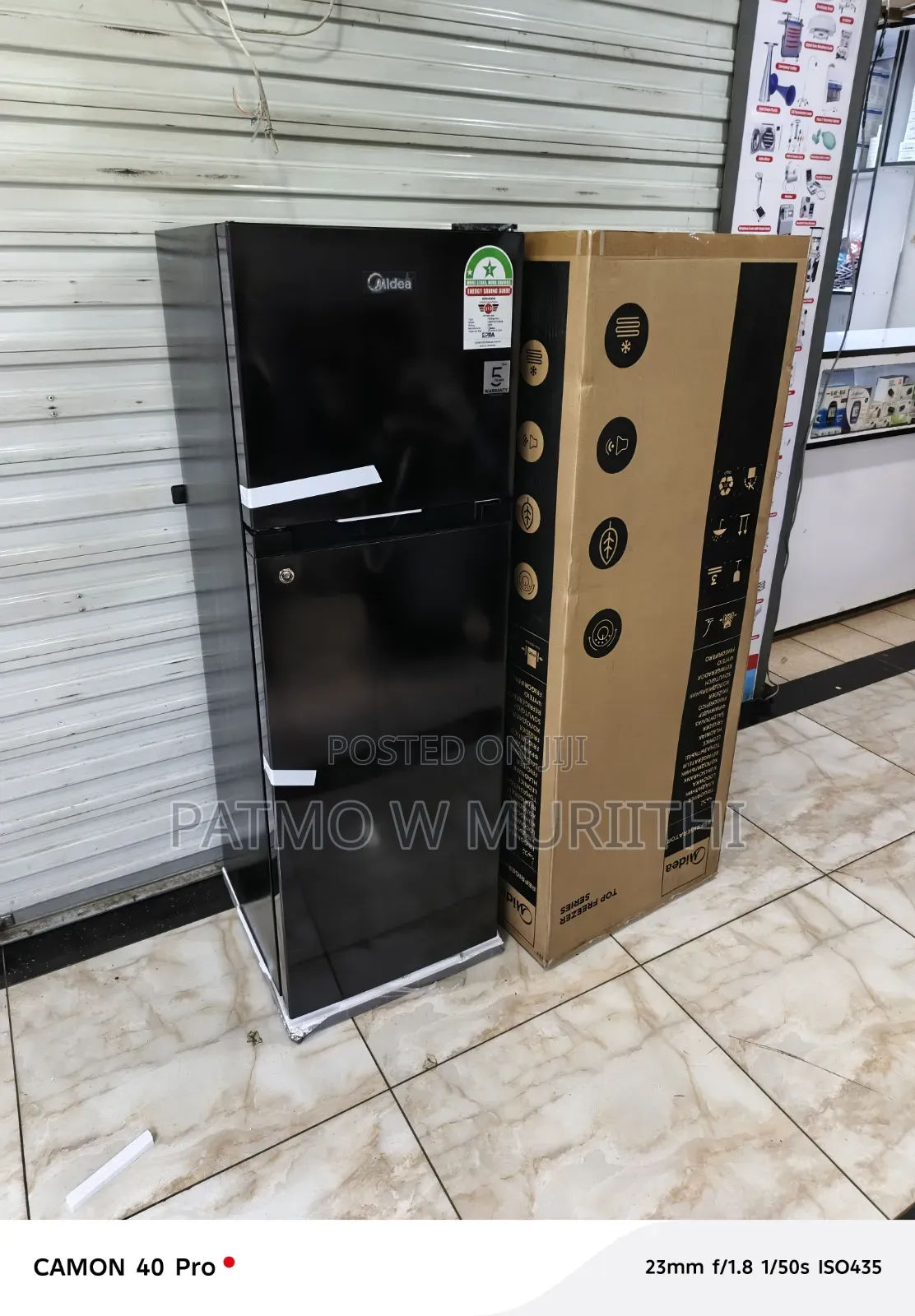 Midea Double Door Fridge 173 Litres