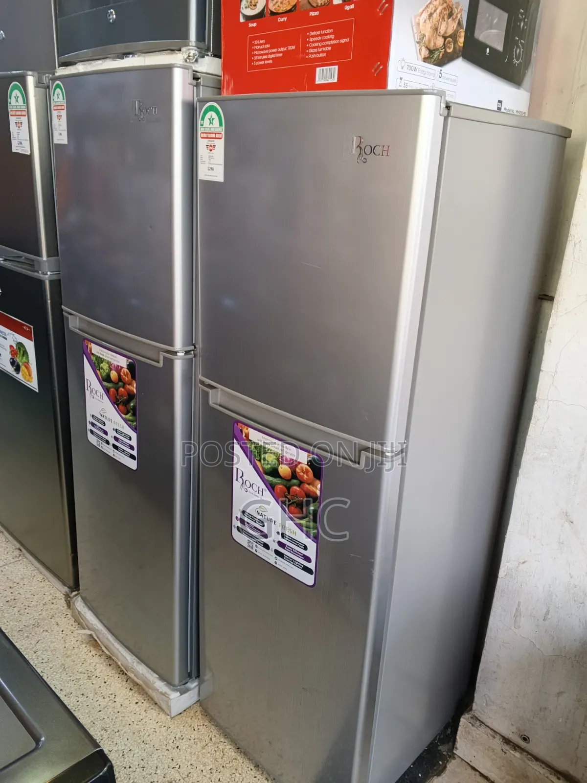 Roch Gray Colour Refrigerator