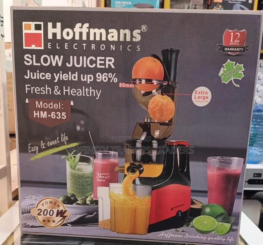 Hoffmans Hm-635 Electronic Slow Juicer