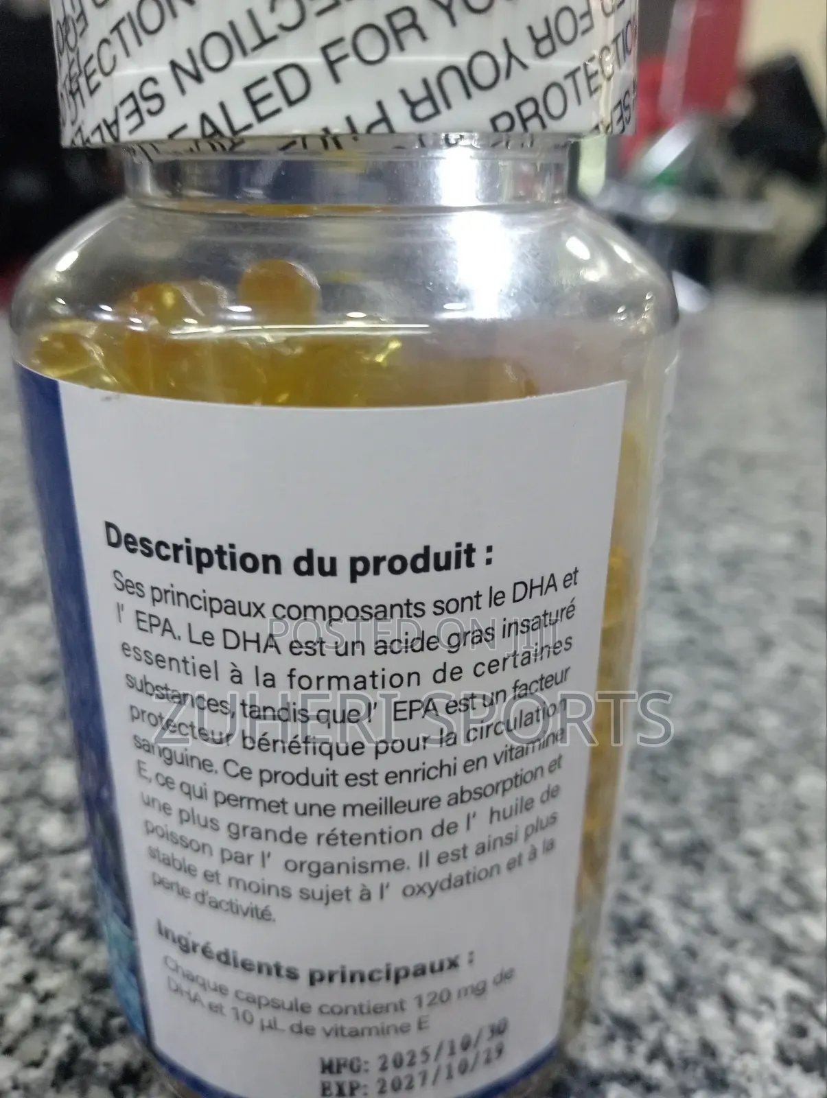 D20 Fish Oil Deep Sea Capsules : Omega 3