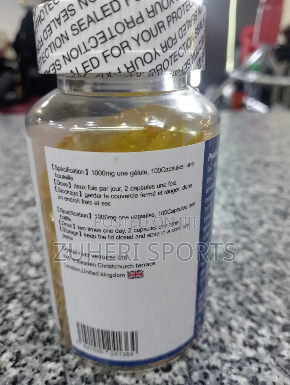 D20 Fish Oil Deep Sea Capsules : Omega 3
