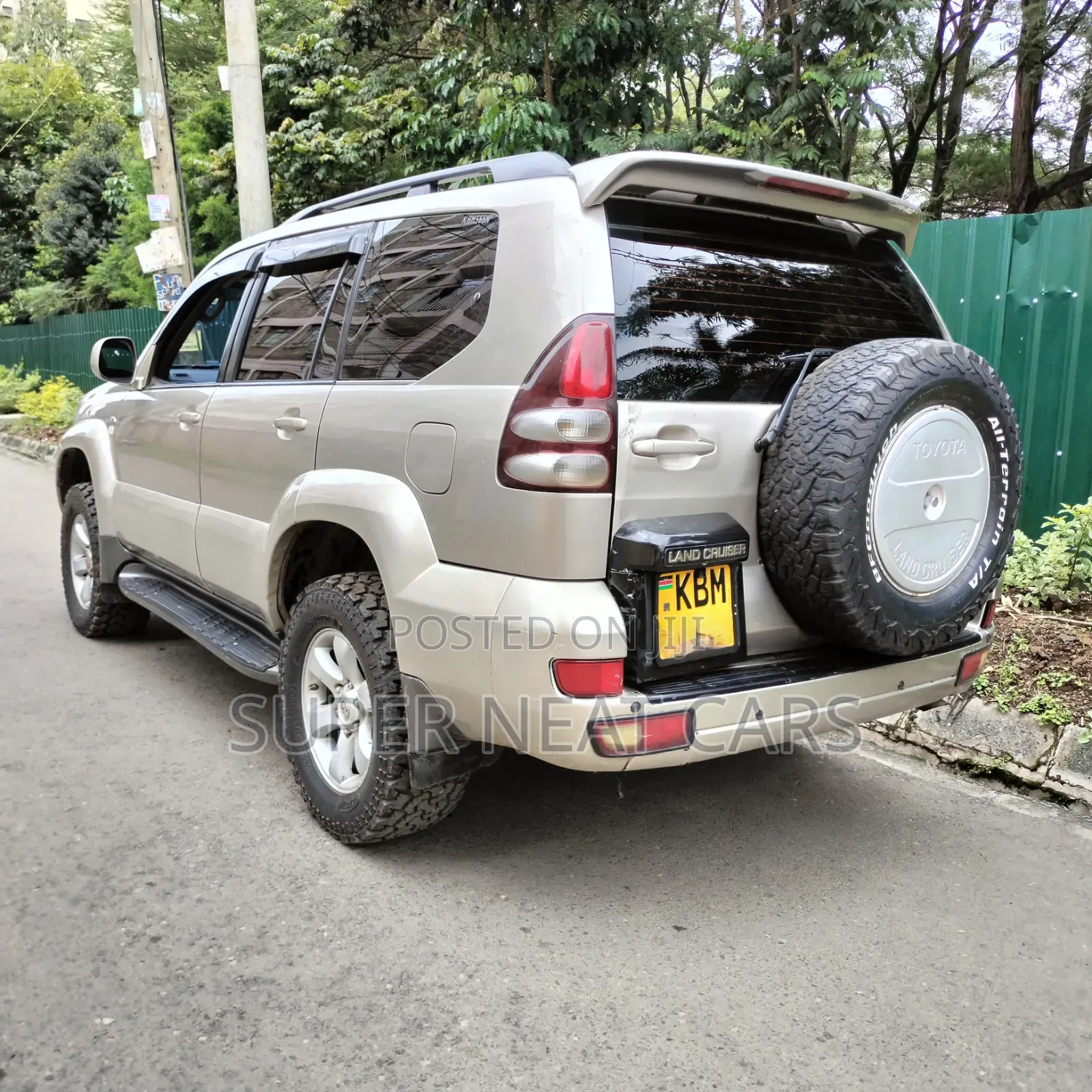 Toyota Land Cruiser Prado 3.0 D-4D 2003 Beige