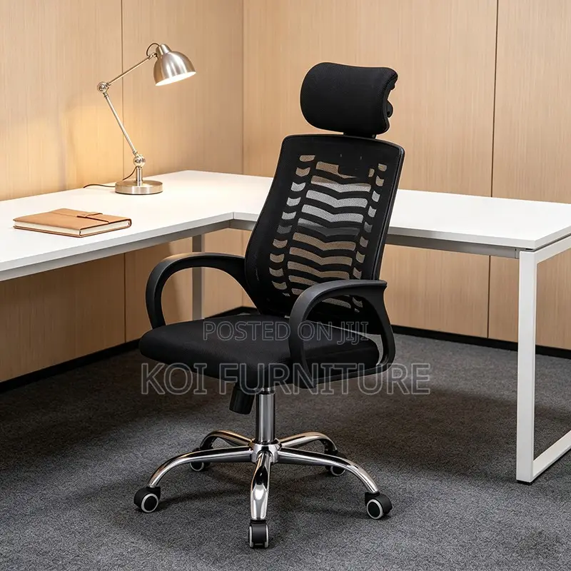 Office Chair : L12 High -Back Ergonomic Mesh Office Chair