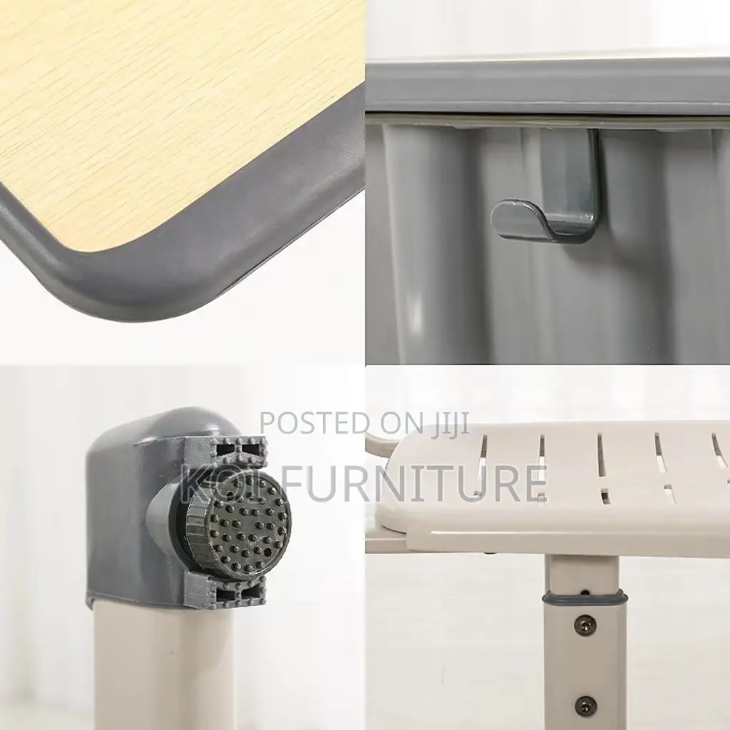 Kids Combo : Modern Adjustable Children’S School Desk and Chair Set