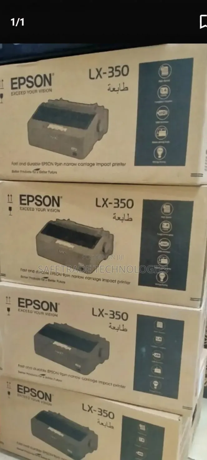 Genuine Epson Lx350 Dot Matrix Printer 9 Pins