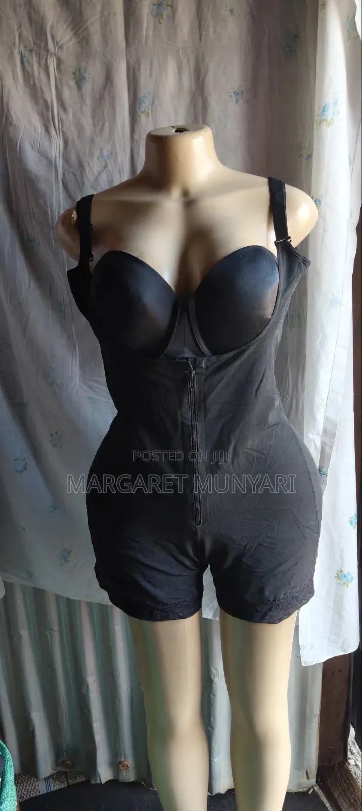 Braless Black Full Corset