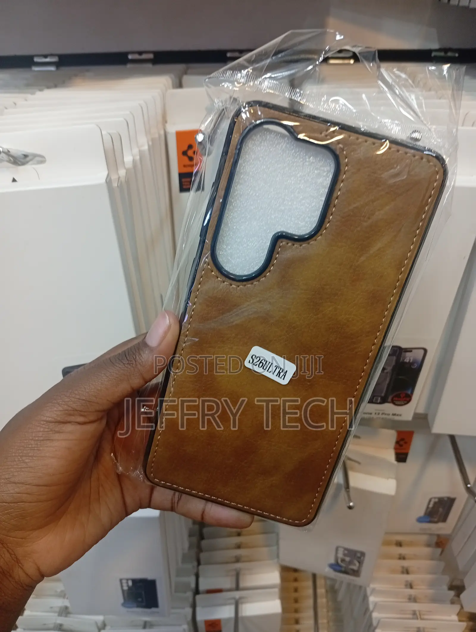 Samsung Galaxy S24 Ultra Barlow Full-Grain Leather Cover