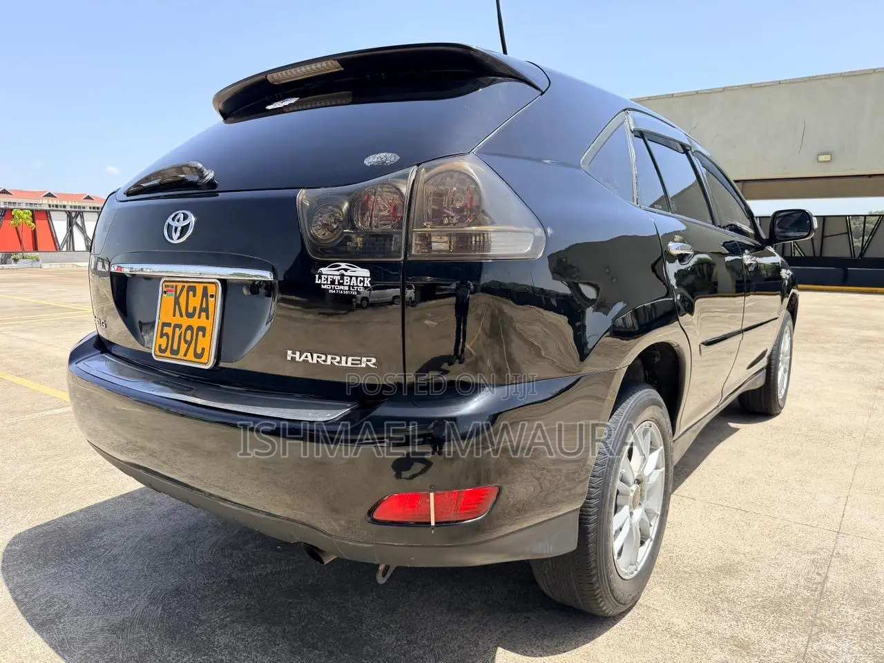 Toyota Harrier 2.4 2008 Black