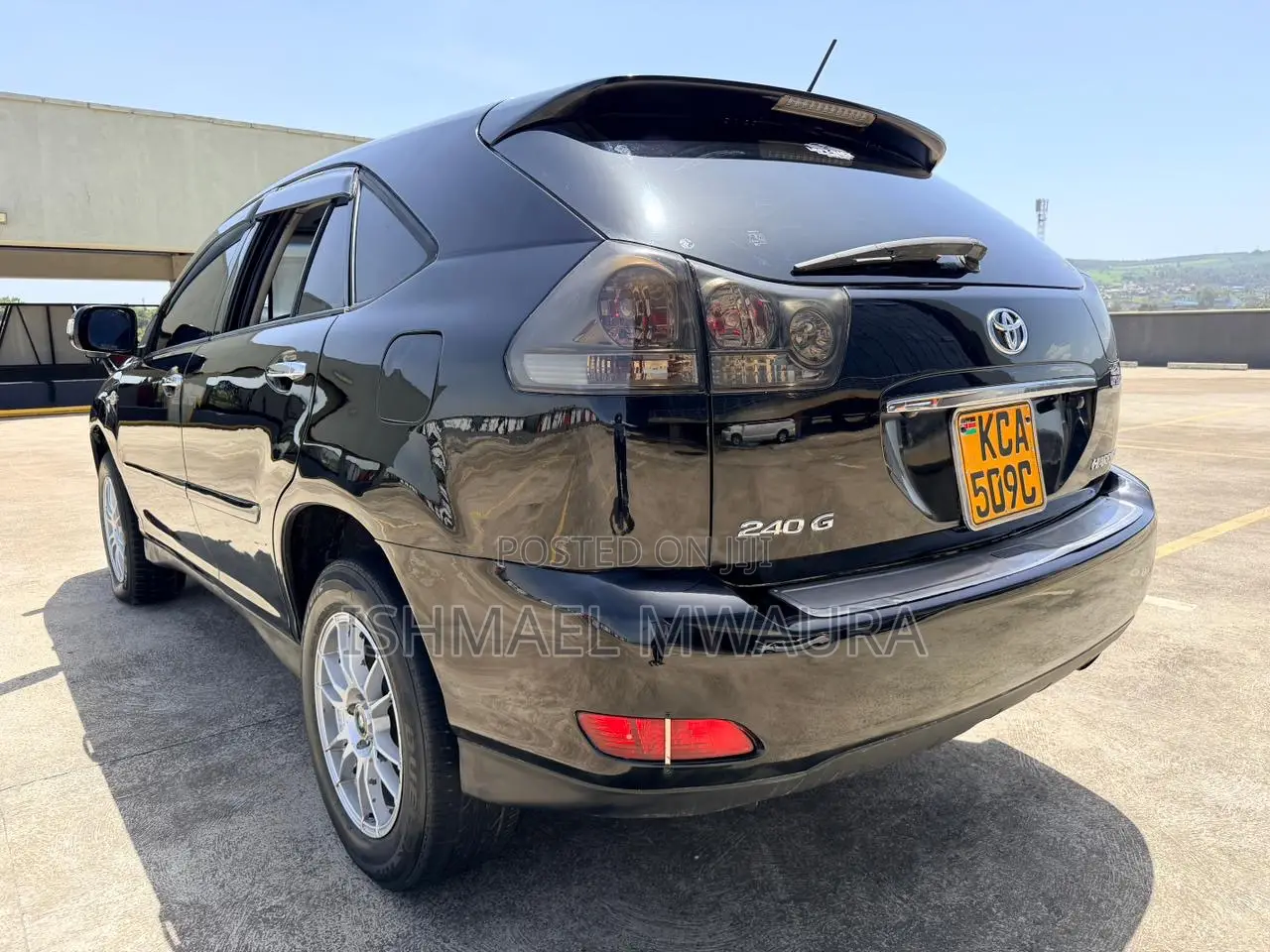 Toyota Harrier 2.4 2008 Black