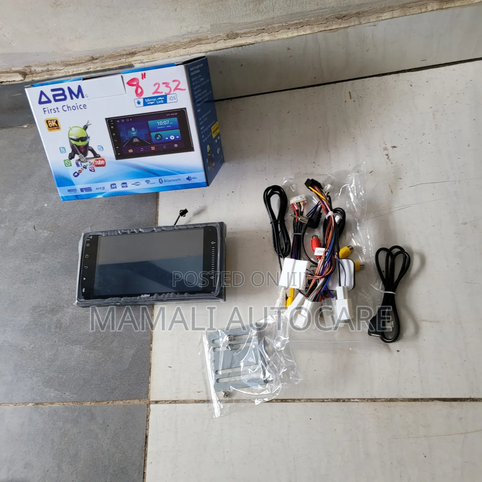 Abm 8 Inch Car Android Radio System 2gb/32gb