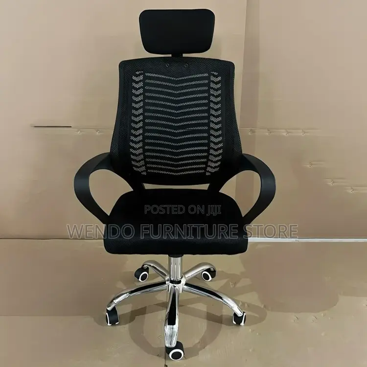 Office Chairs; Fabric Headrest Adjustable Office Chairs