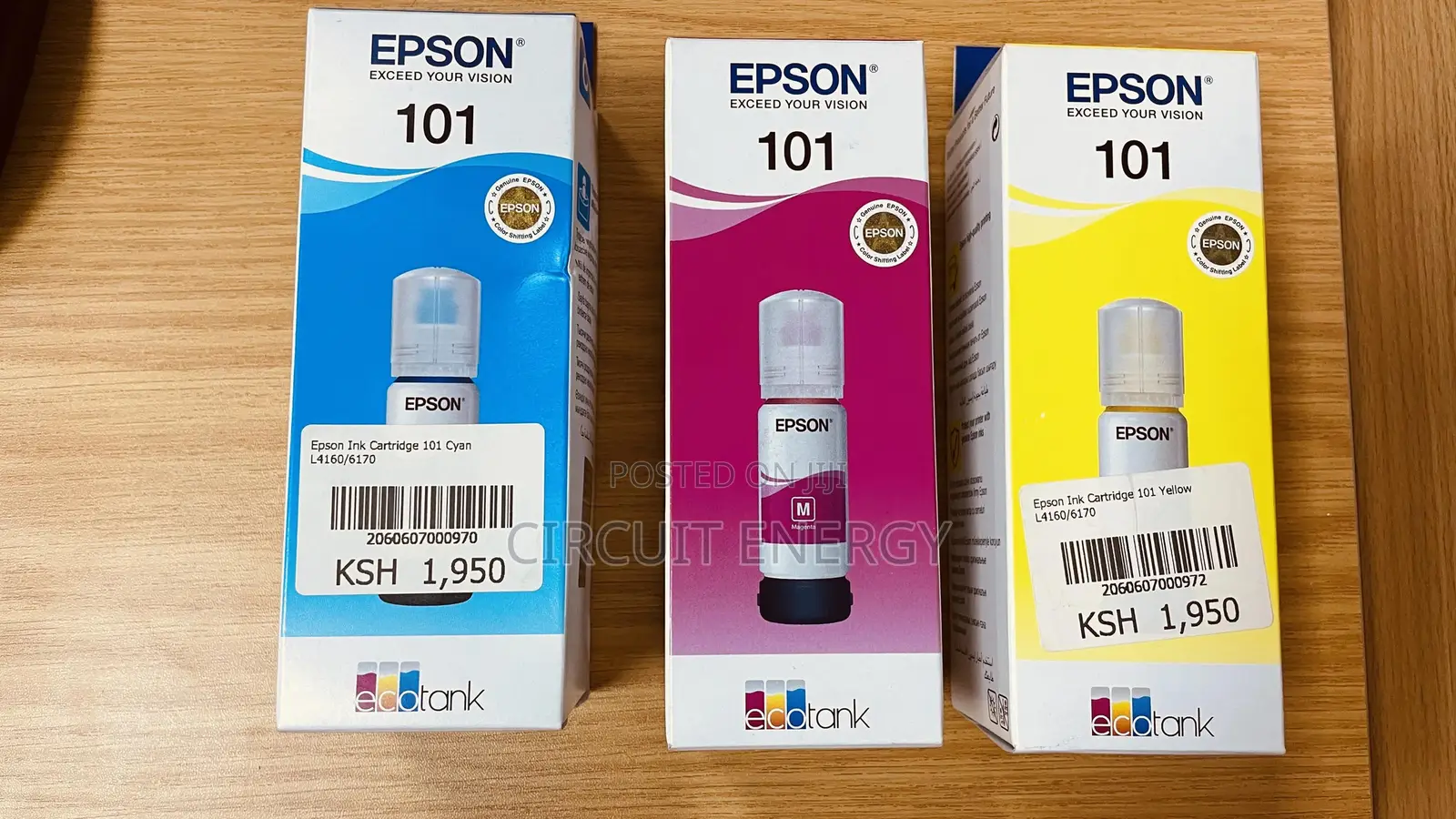 Epson 101 Genuine Ink