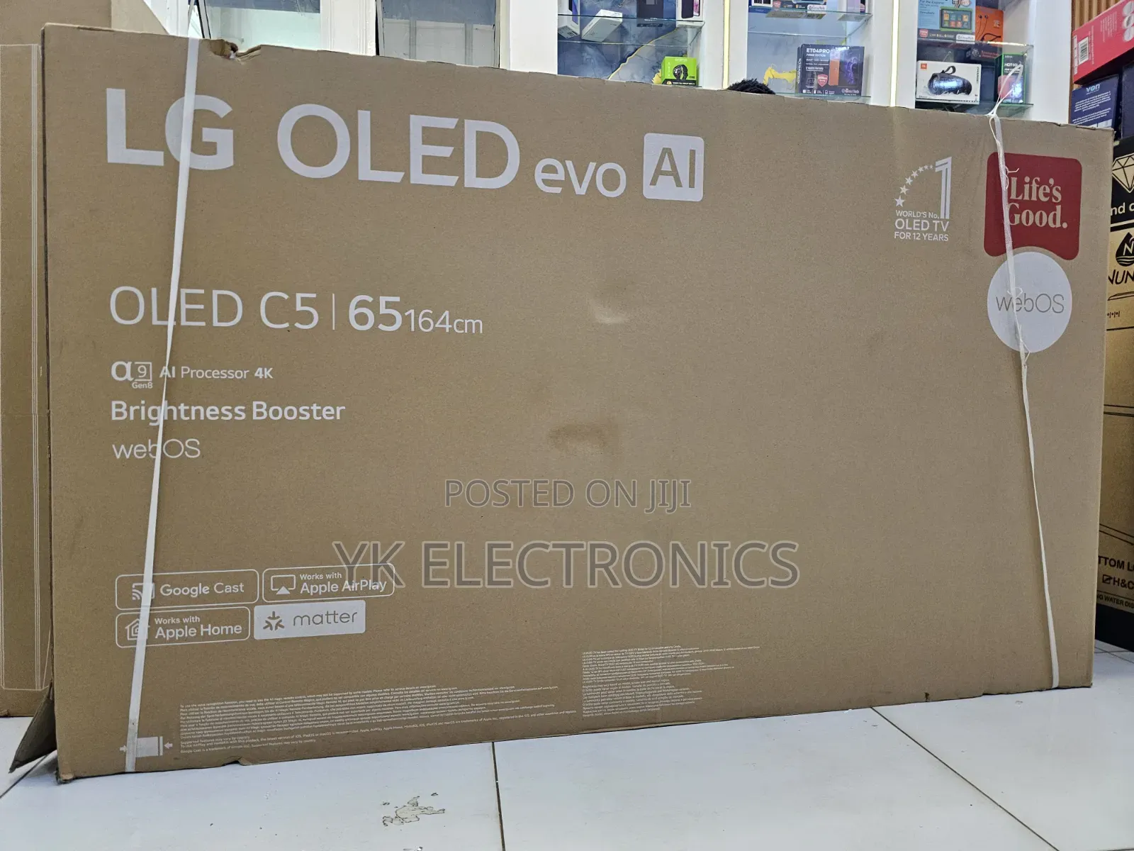 Lg Lg 65 Inch Oled Evo Ai C5 HDR Smart Tv 65c5