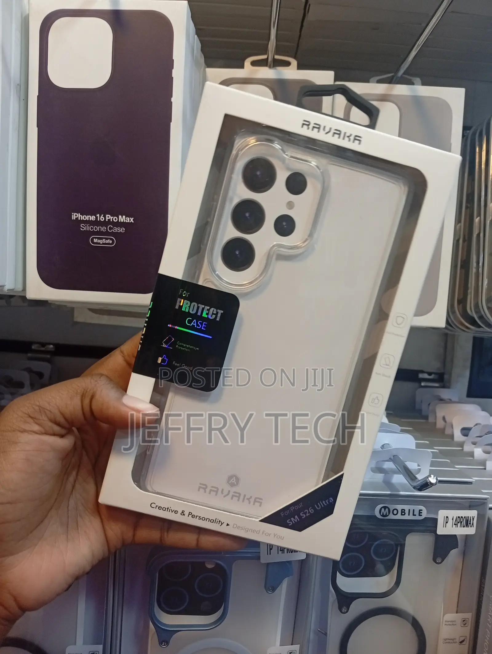 Samsung Galaxy S26 Ultra Crystal-Clear Transparent Panel Case