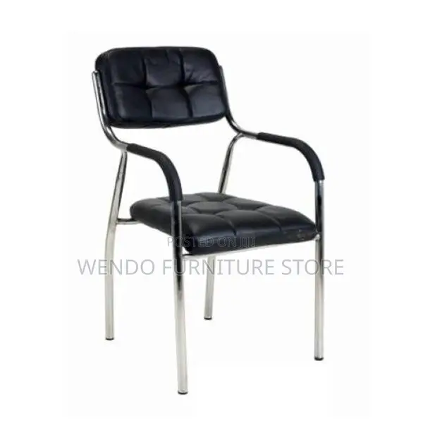 Office Chairs; Leather Armed Office Catalina Visitors Chairs