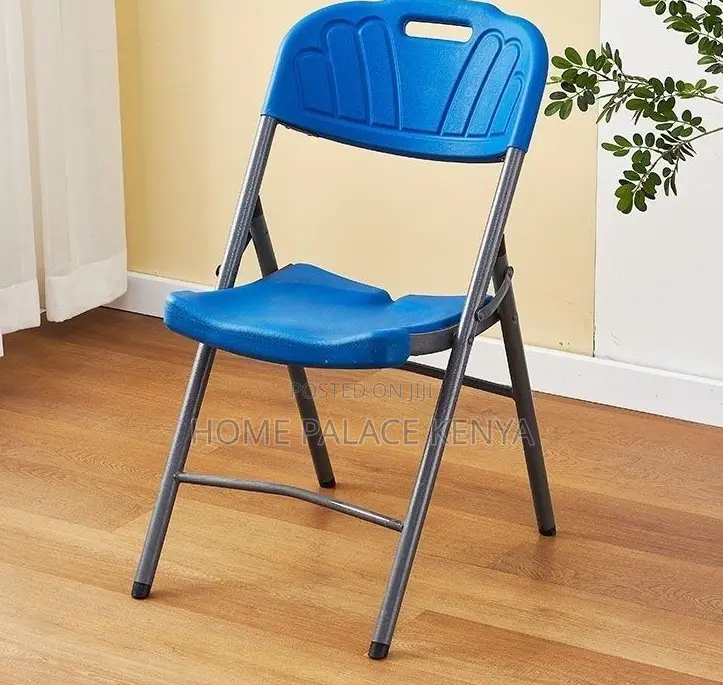 Outdoor Chair: Durable Hdpe Plastic Chair With Steel Frame