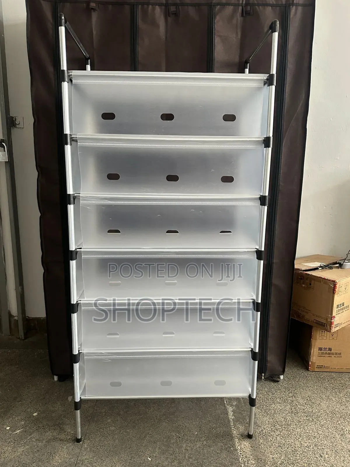 7 Layer Dustproof Shoe Rack