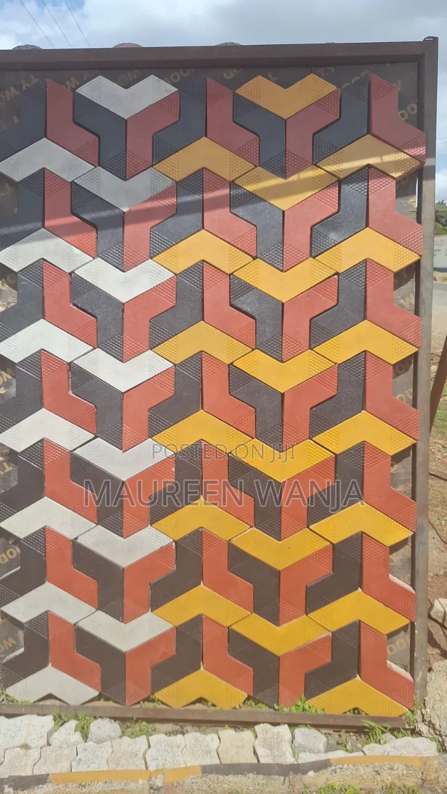 Arrow Red Cabro Pavers