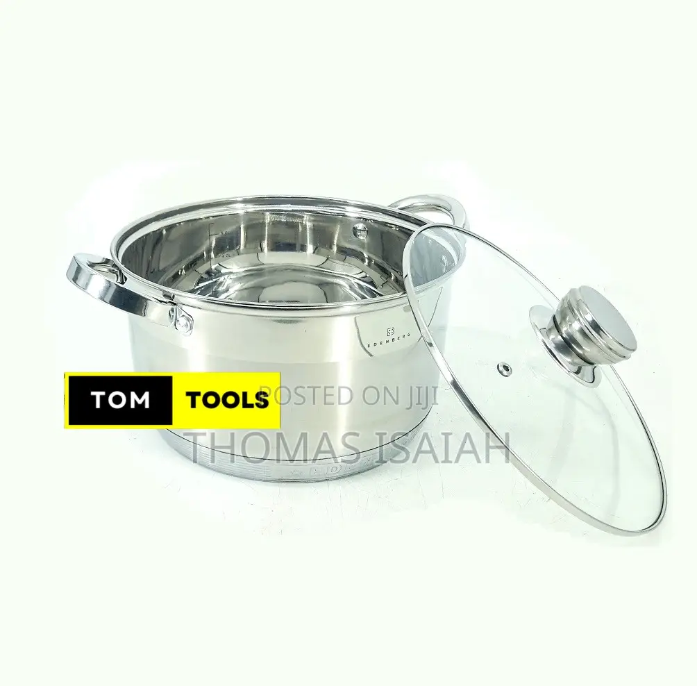 12pcs Edenberg Stainless Steel Cookware Set Eb4036