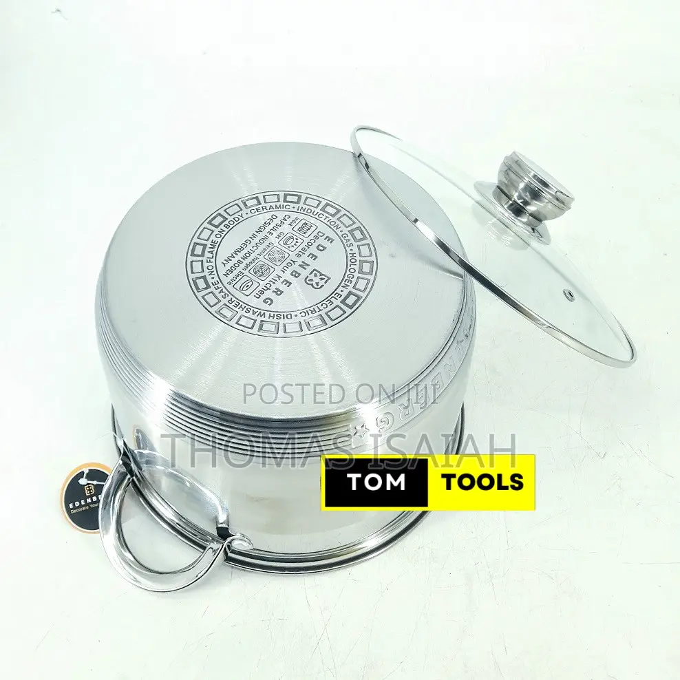 12pcs Edenberg Stainless Steel Cookware Set Eb4036