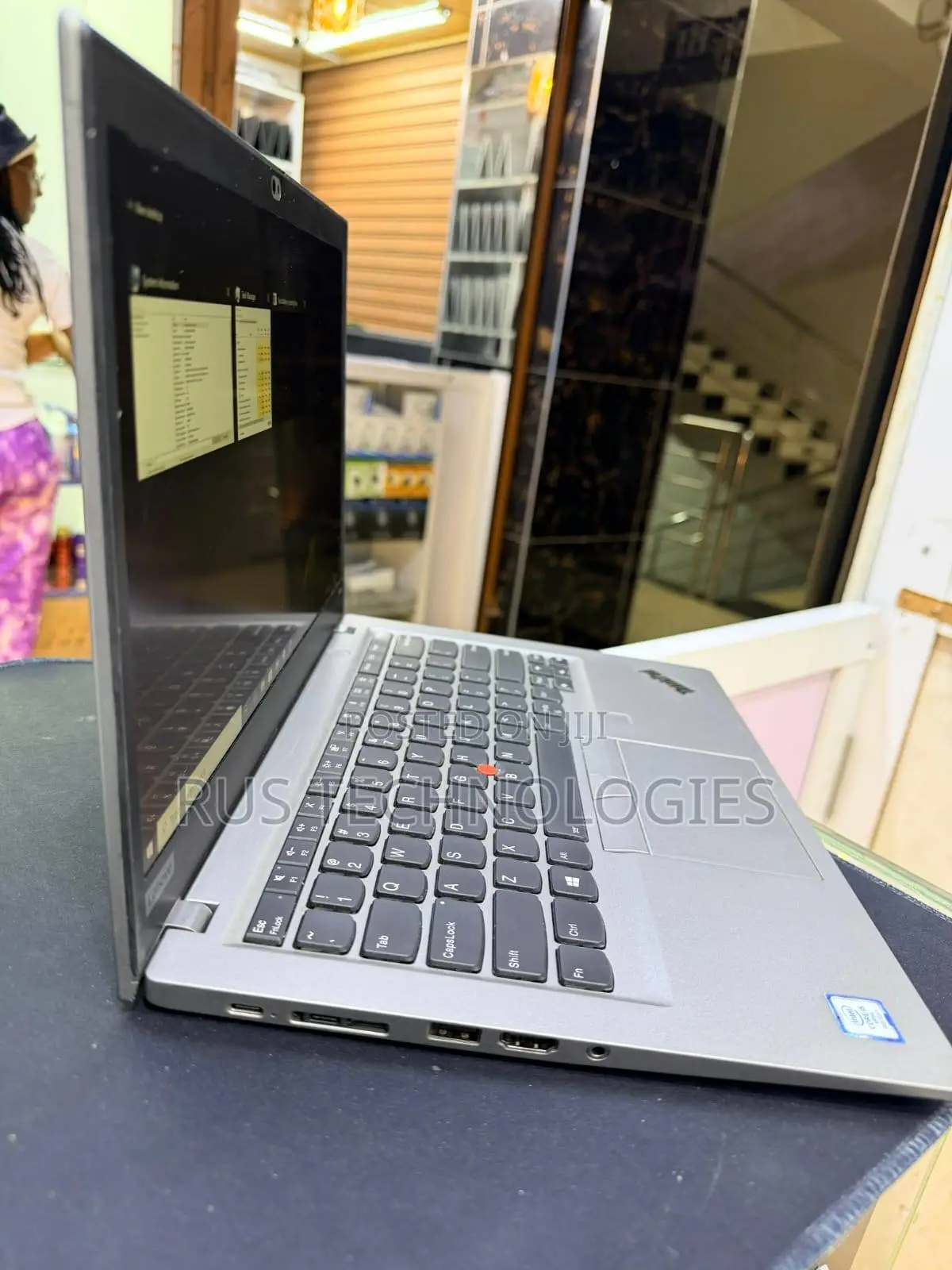 New Laptop Lenovo ThinkPad T490s 32GB Intel Core i7 SSD 256GB