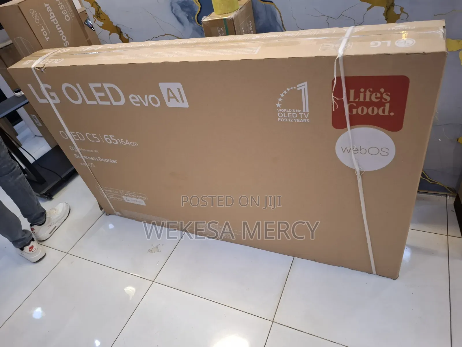 Lg 65 Inch Oled Evo Ai C5 HDR Smart Tv 65c5