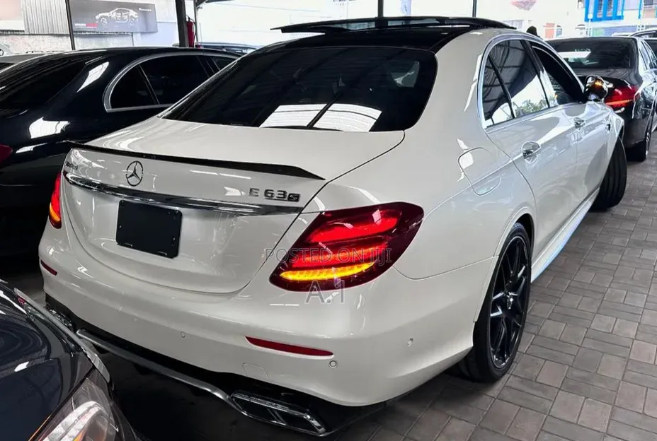 Mercedes-Benz E63 2019 White