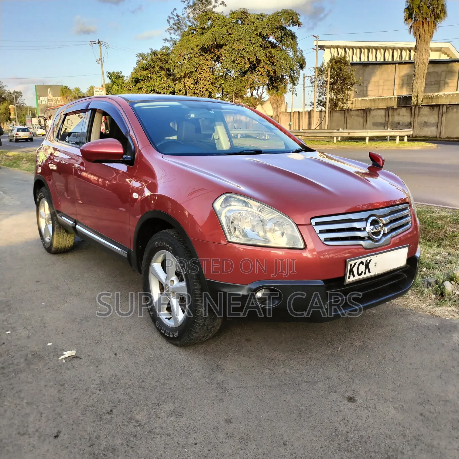 Nissan Dualis 2009 Burgundy