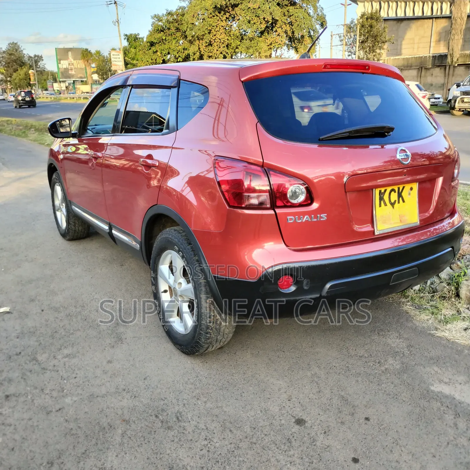 Nissan Dualis 2009 Burgundy