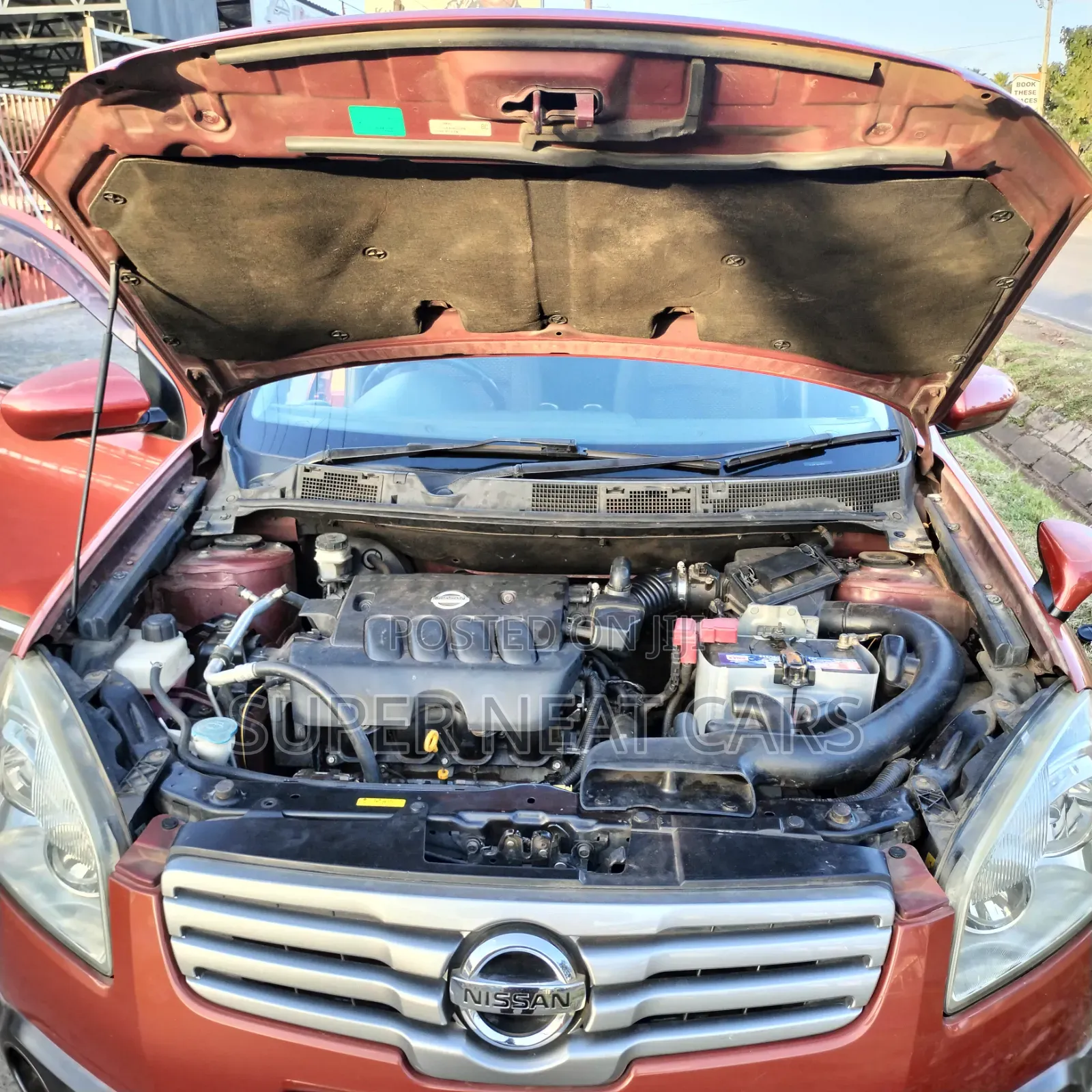Nissan Dualis 2009 Burgundy