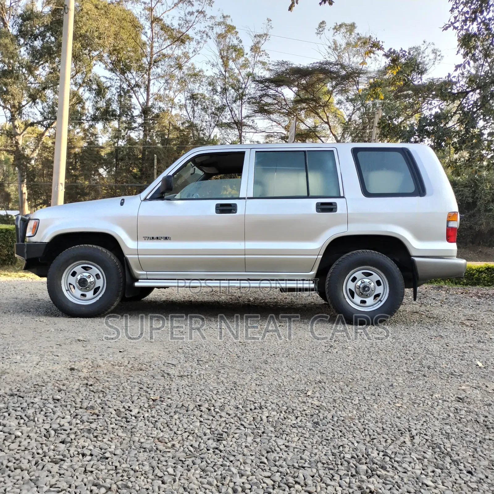 Isuzu Trooper 2001 Silver