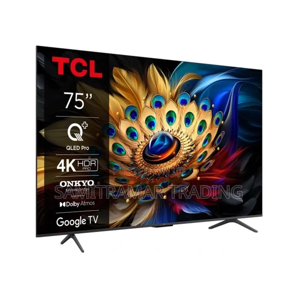75c655 TCL 75" Uhd4k Qled Pro Smart Google TV