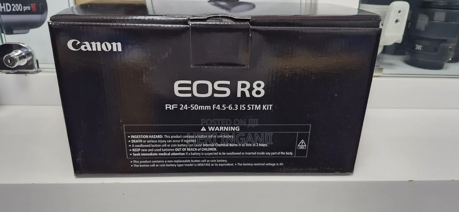 Canon Eos R8 Camera With 24-50mm
