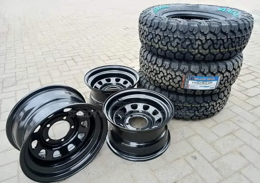 Size 16 Landcruiser Offset Rims 8j